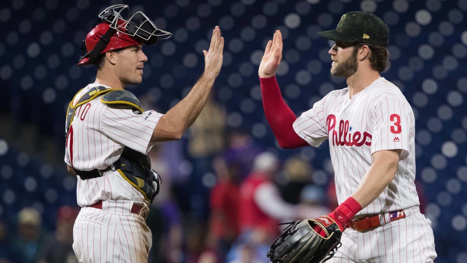 Phillies catcher J.T. Realmuto says Bryce Harper is not a 'villain', just 'misunderstood'