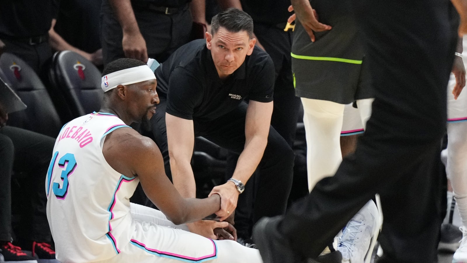 NBA doubles down on controversial no-call at end of Heat-Wolves game
