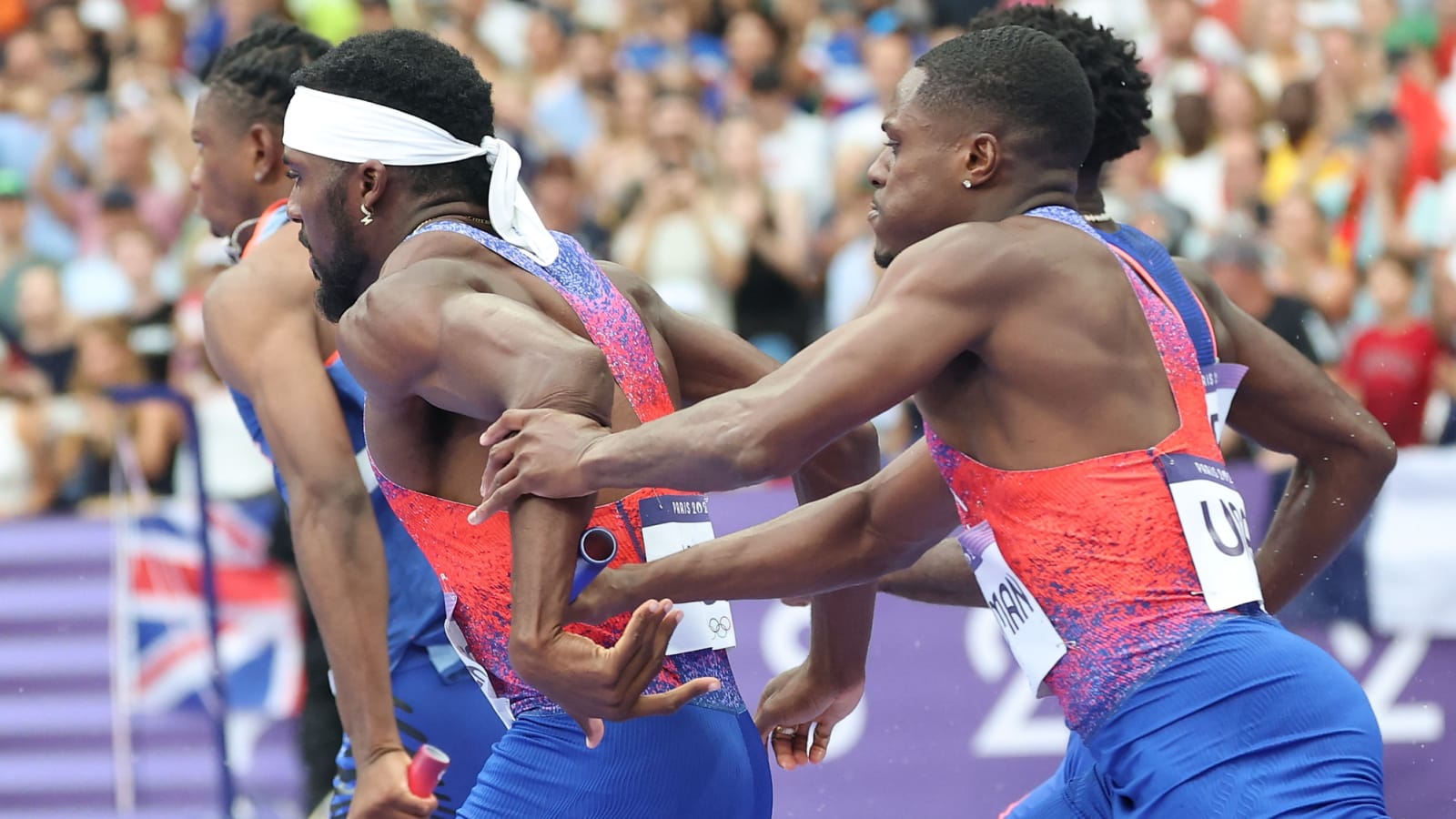 Team USA blows 4x100m relay again with botched baton pass