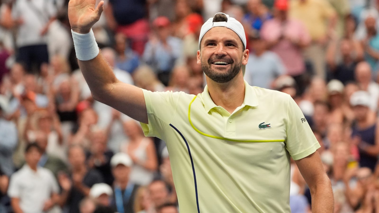 Grigor Dimitrov credits Serena Williams’ pep talk for his win over Andrey Rublev in the US Open fourth-round