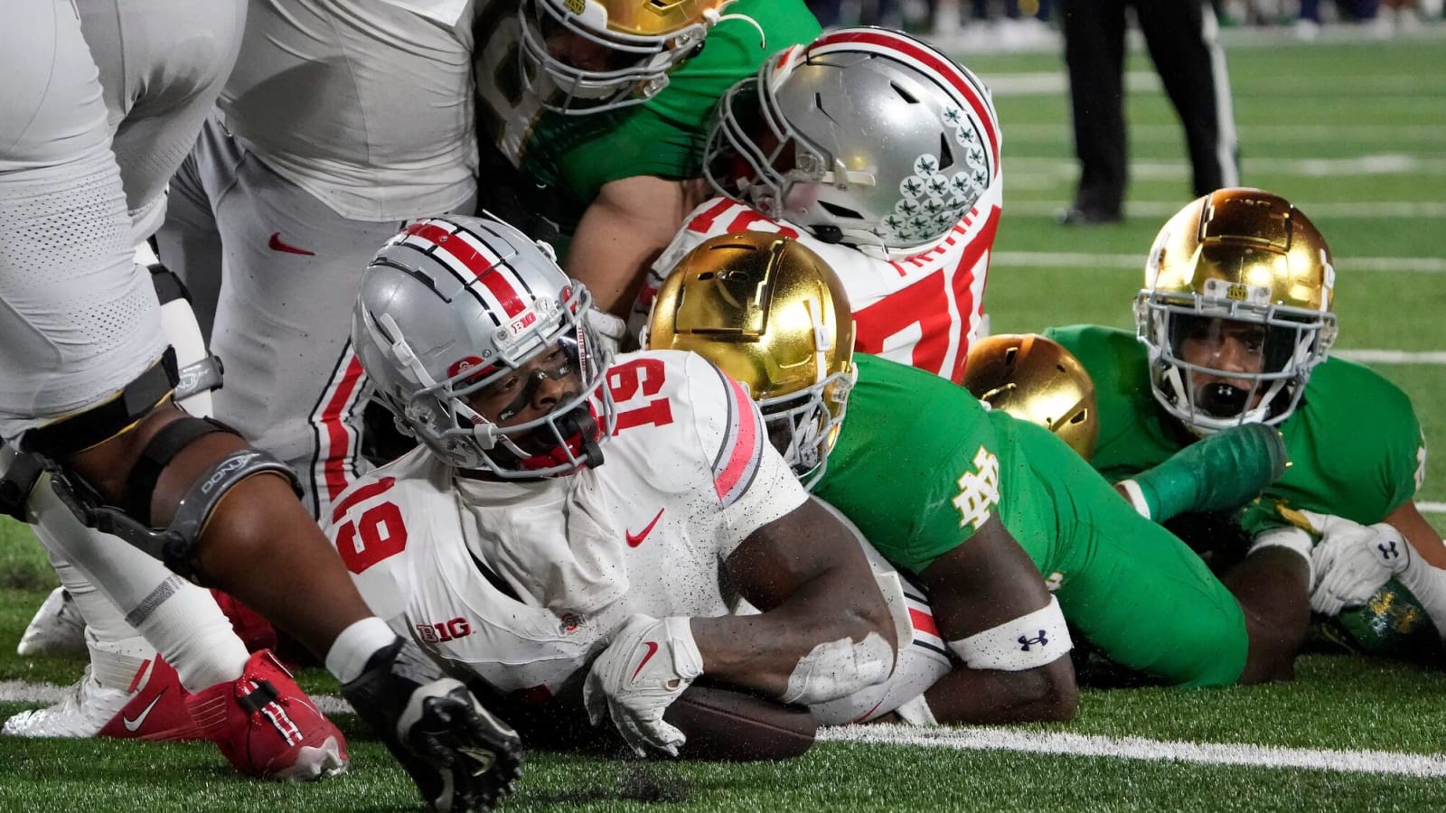 Watch: Ohio State beats Notre Dame with last-second TD