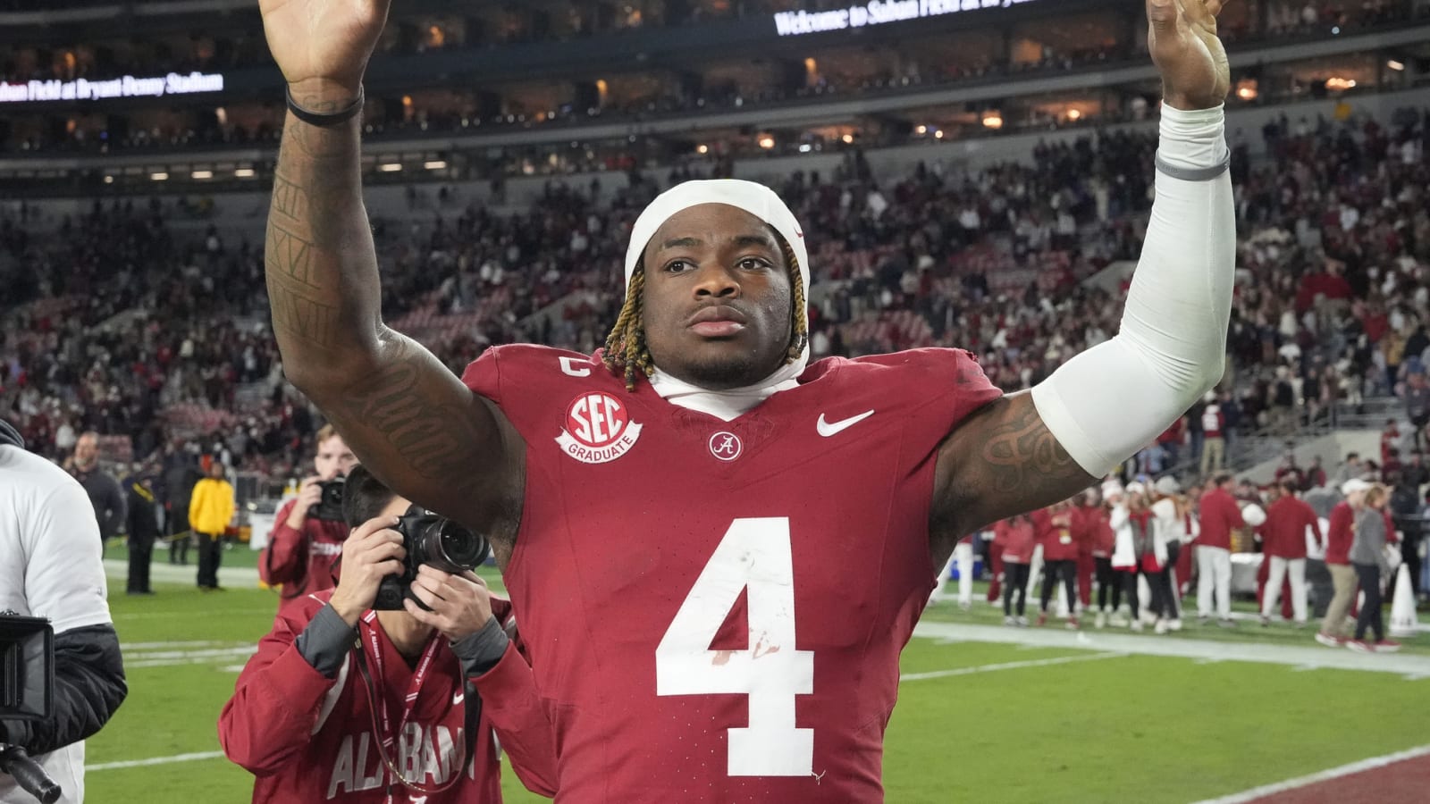 Alabama QB Jalen Milroe wins prestigious award