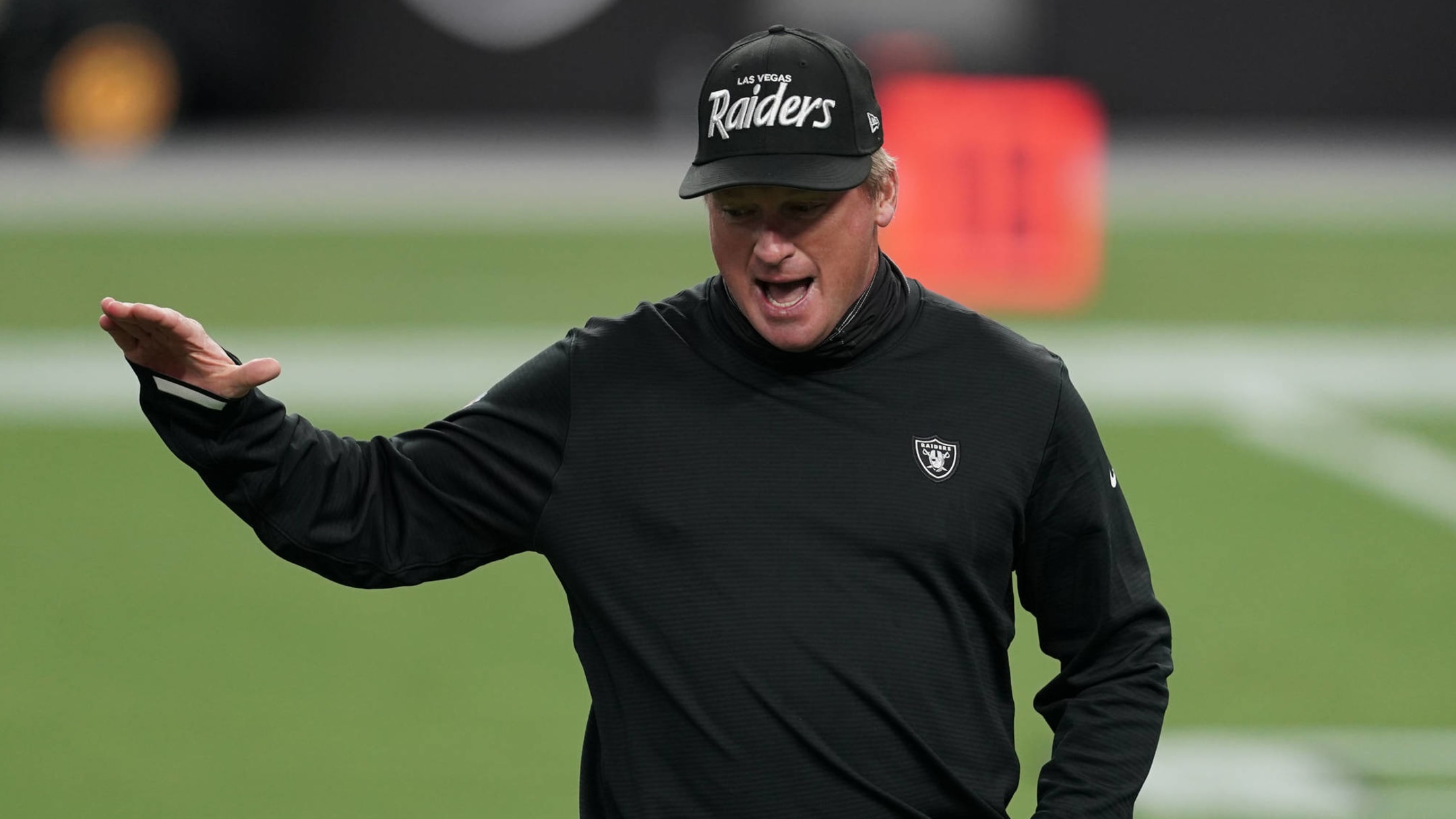 Photo: Jon Gruden's Hat For Tonight's Game Going Viral - The Spun