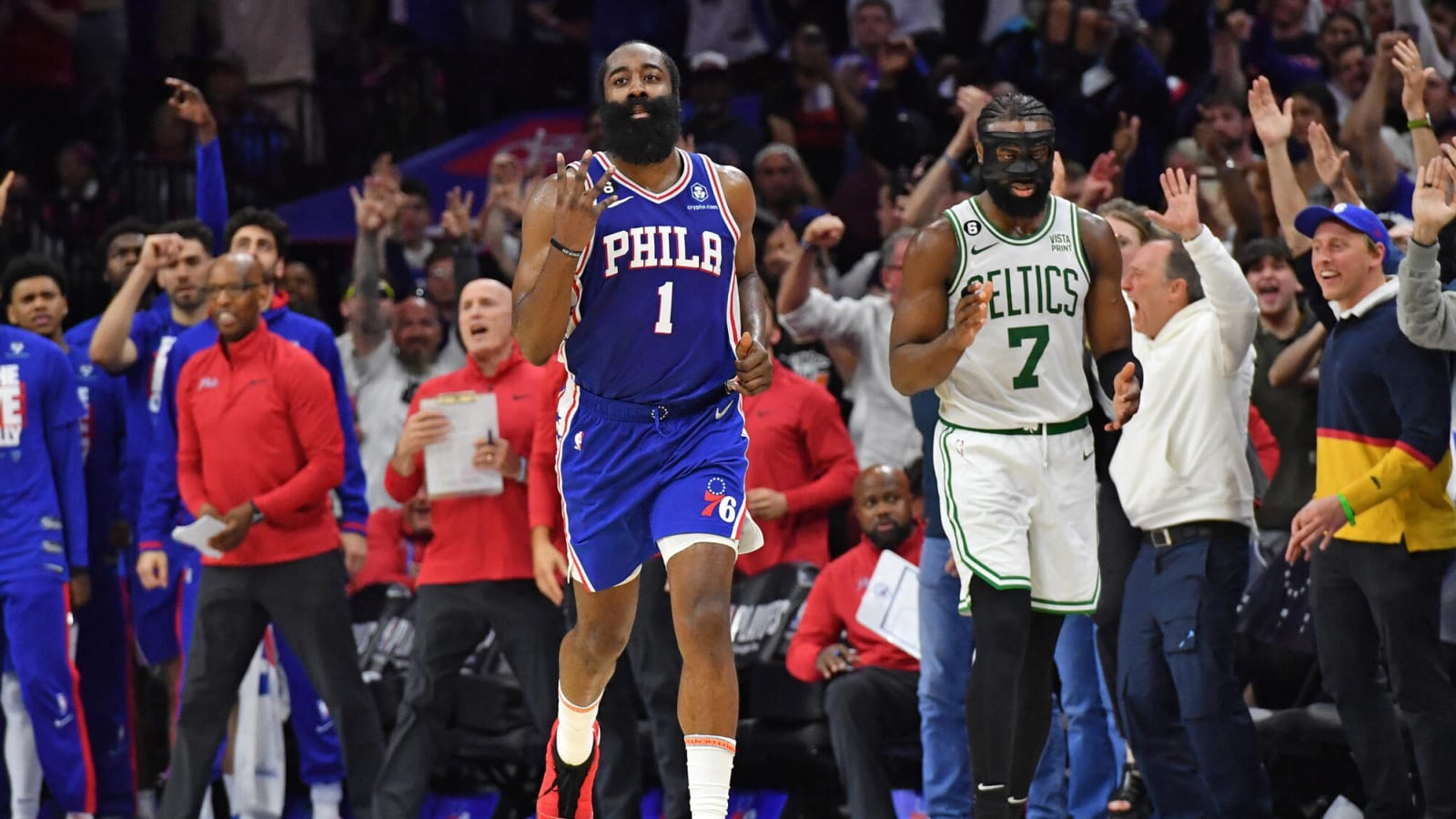 James Harden Saves the Day, Sixers Knot Series vs. Celtics Yardbarker