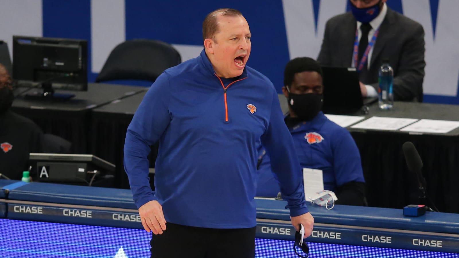 Knicks coach Tom Thibodeau defends NBA play-in tournament