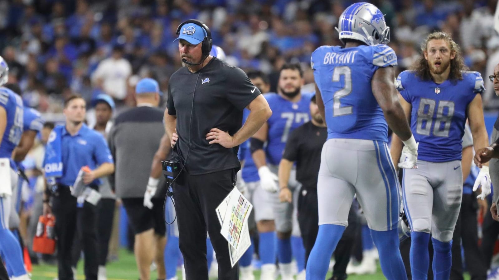 Dan Campbell says he’s not afraid to make changes to Lions’ coaching staff