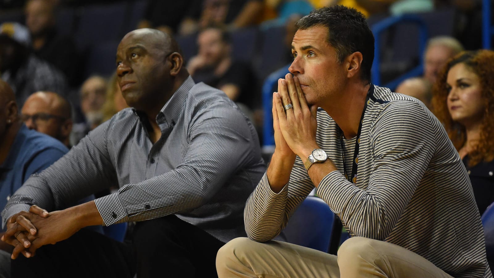 Magic Johnson wanted to fire Lakers GM Rob Pelinka?