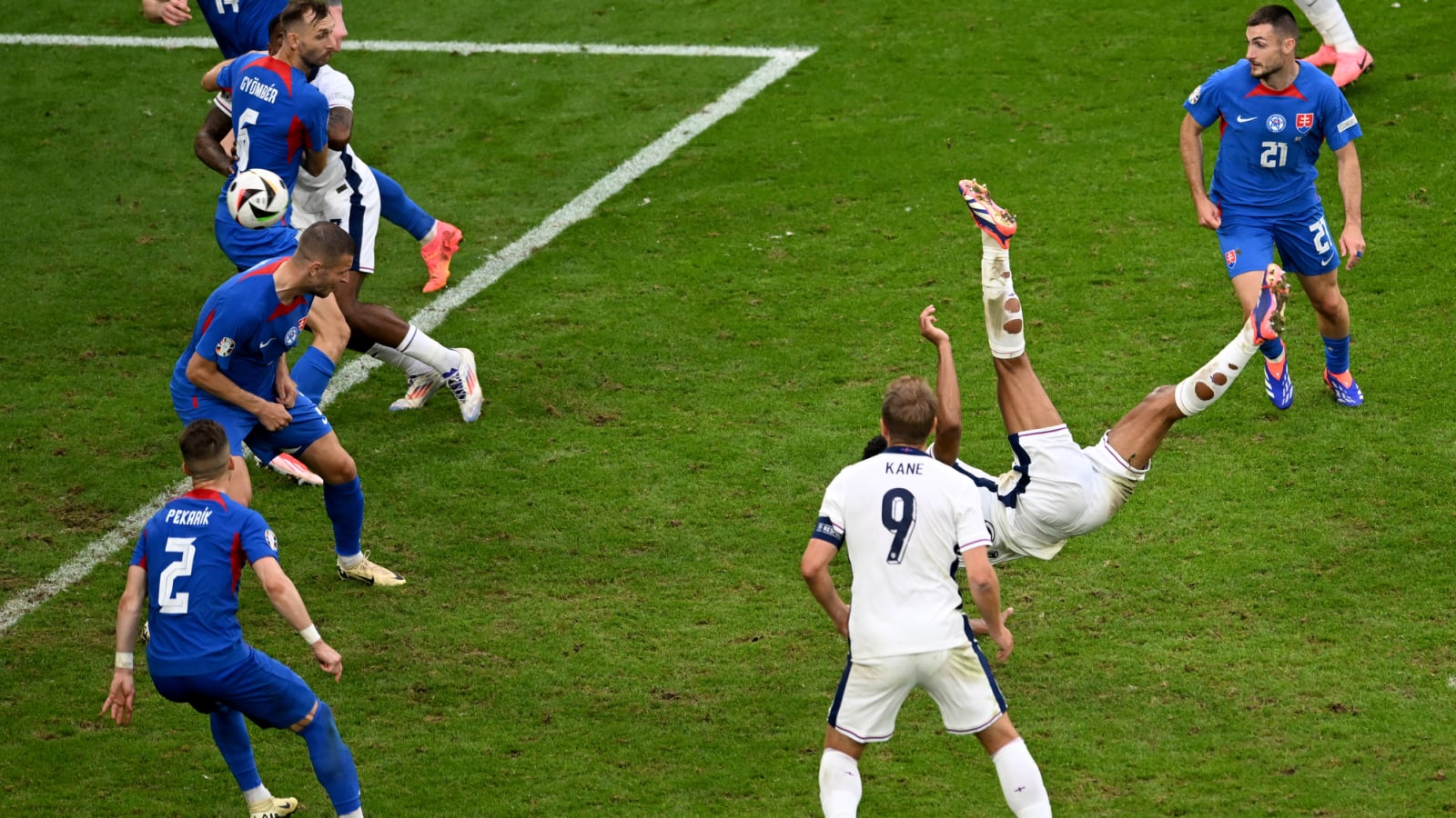 Watch: Bellingham's goal keeps England's Euro hopes alive