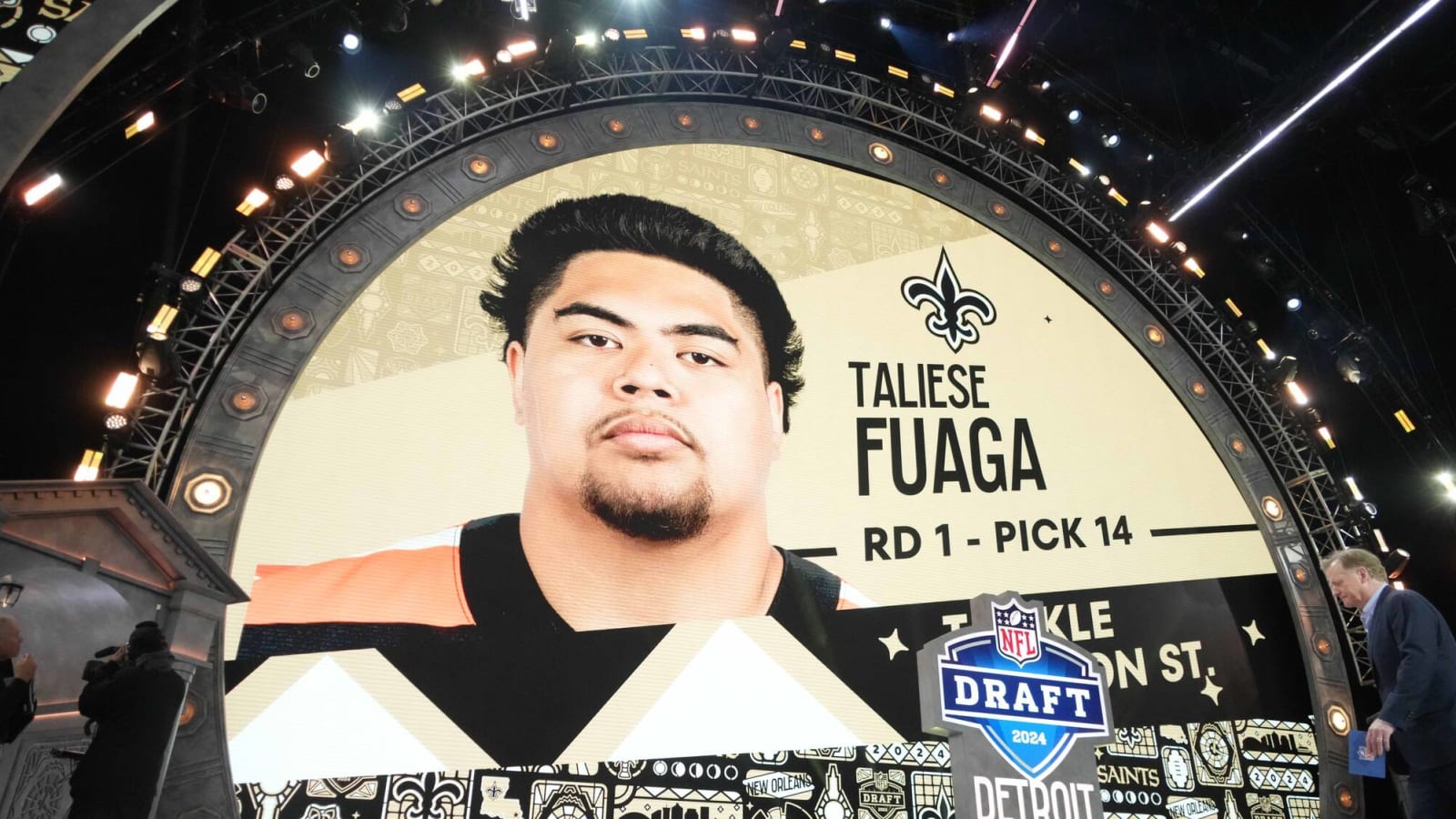 Saints take care of business and sign first-round tackle