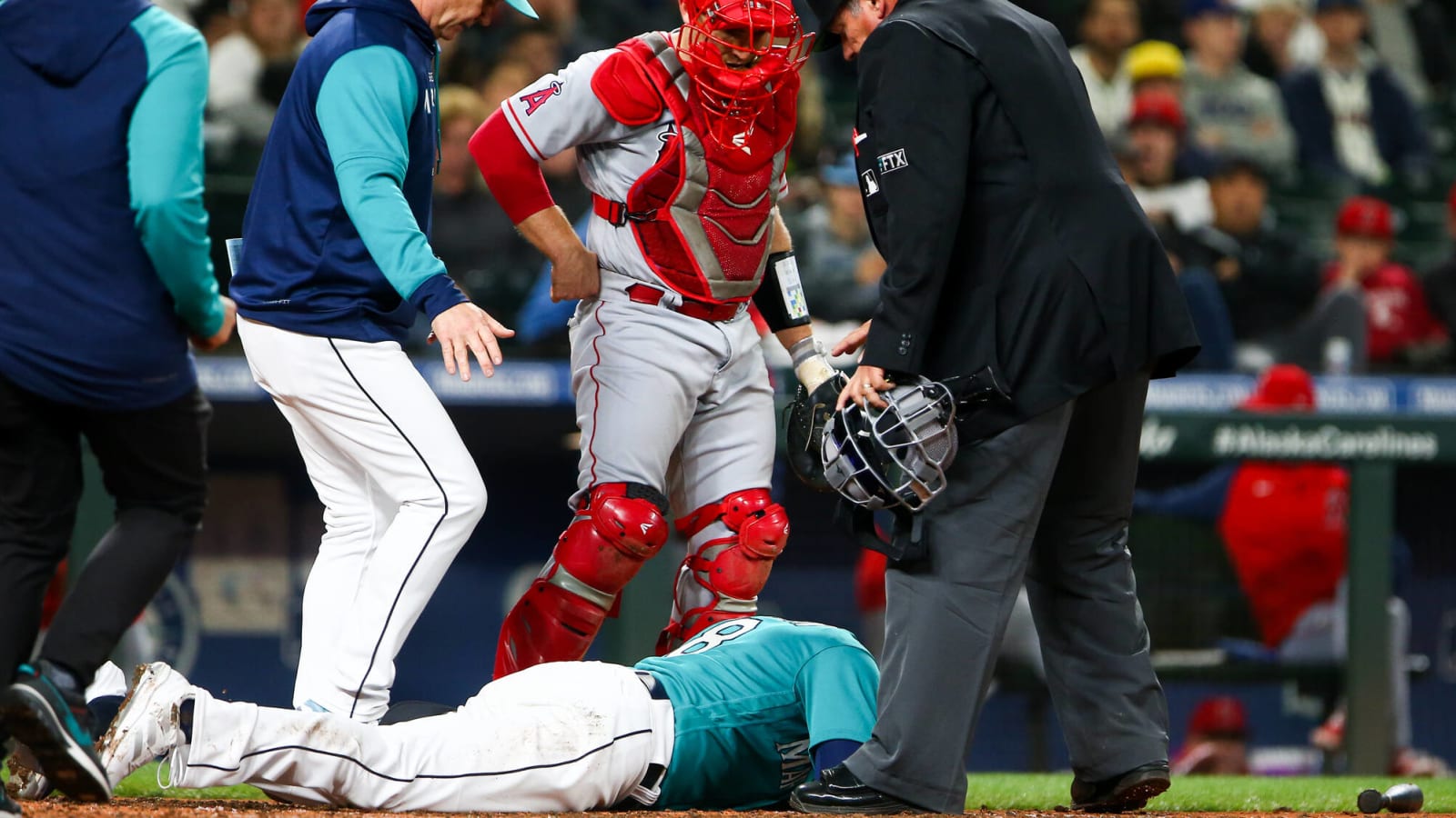 Michael Lorenzen blames MLB for scary Justin Upton HBP