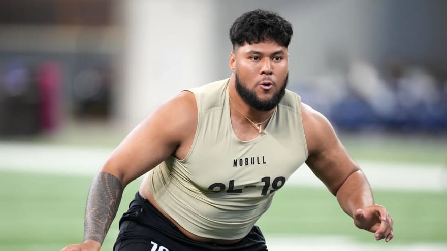 Steelers&#39; Troy Fautanu Has 'First Day Jitters' At 2024 Rookie Minicamp