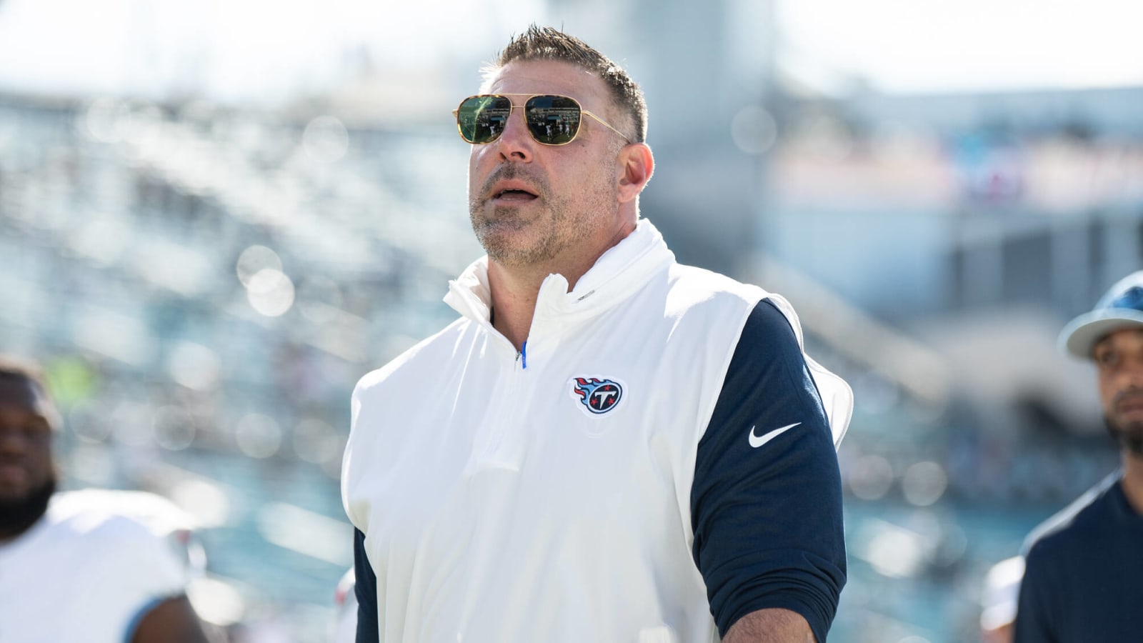 Titans head coach Mike Vrabel nonchalant about being on the hot seat
