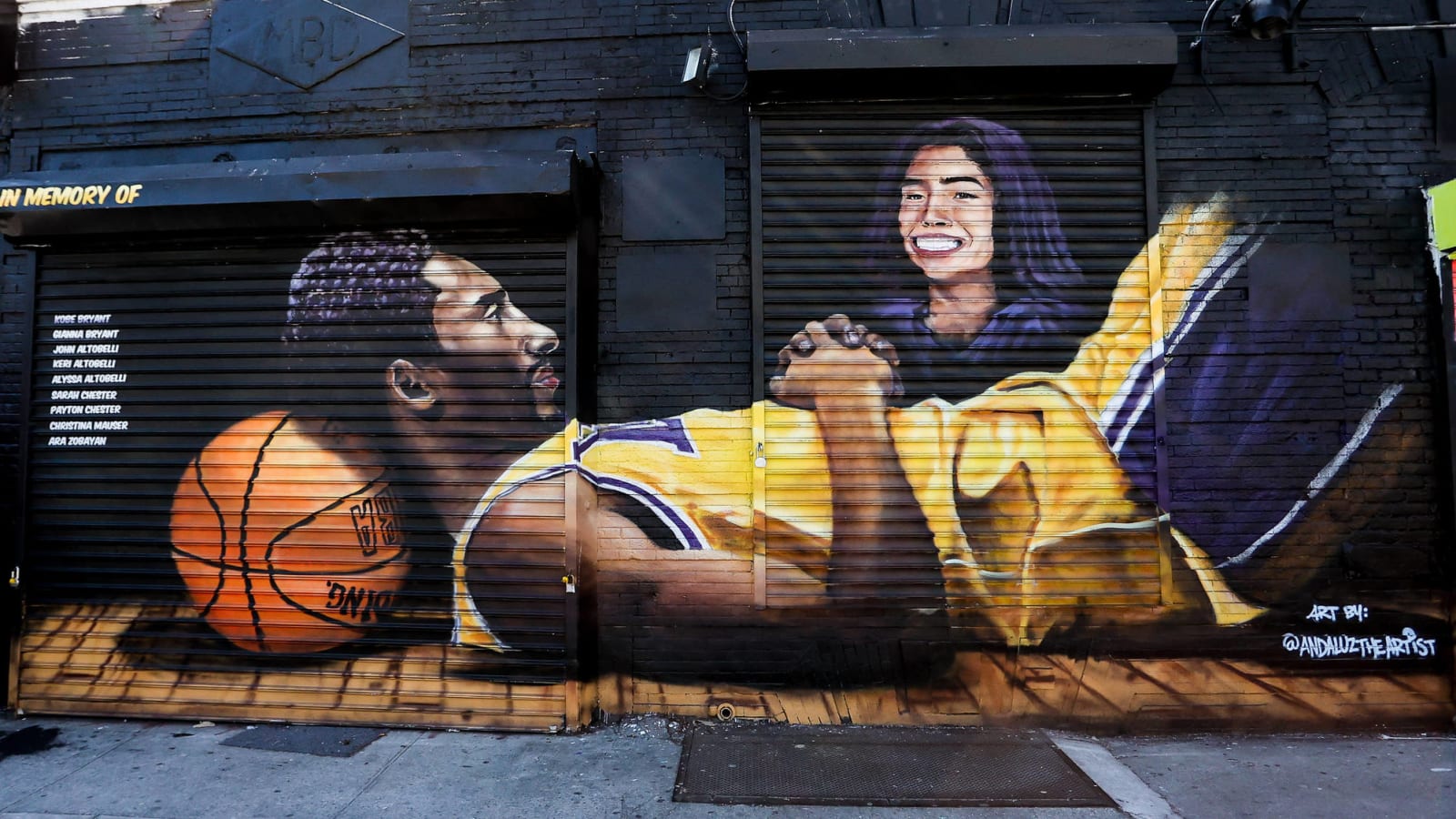 Kobe Bryant autographed hardwood from last game sells for $631K
