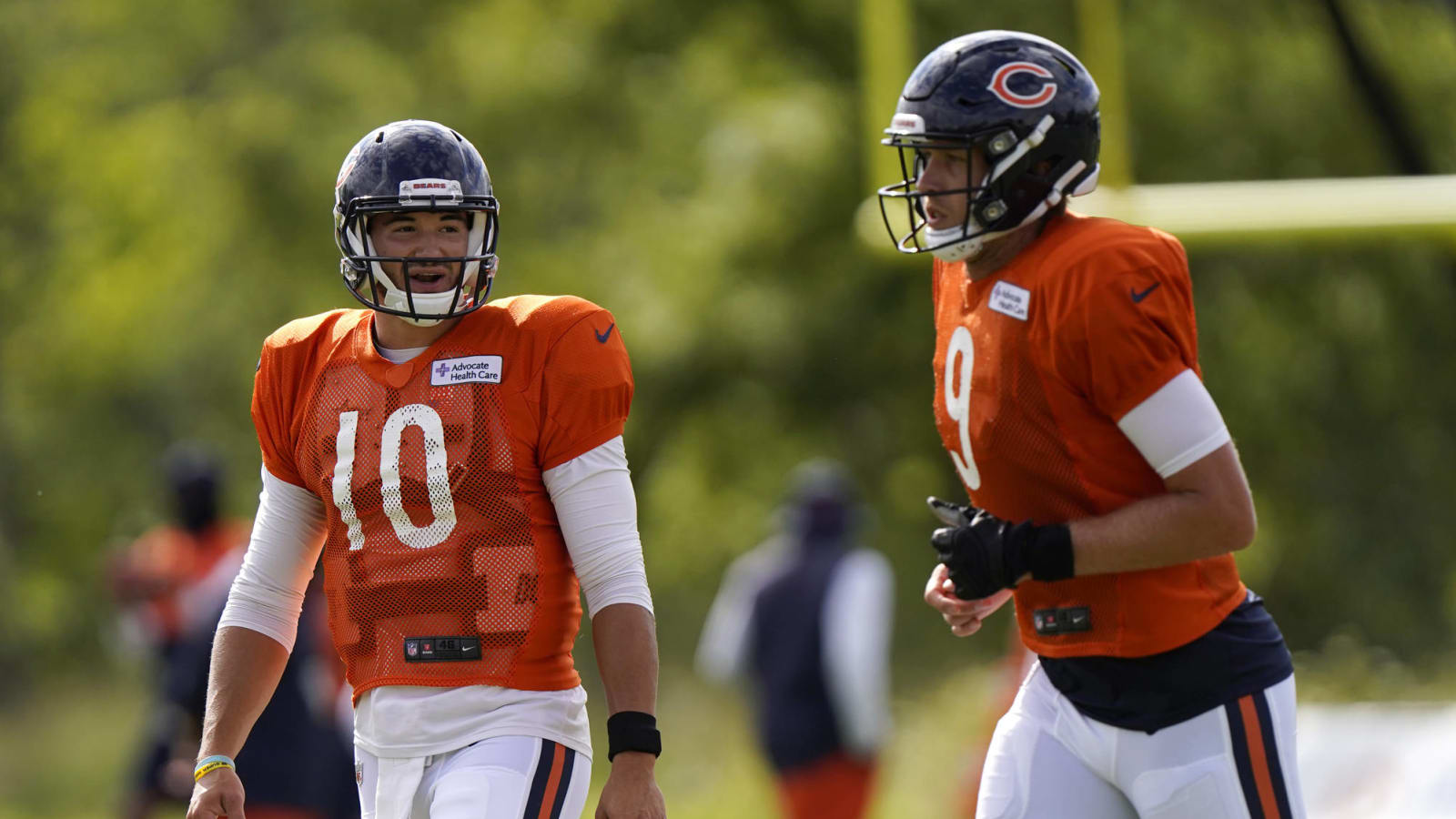 Nick Foles looking forward to helping Mitchell Trubisky 'in any way possible'