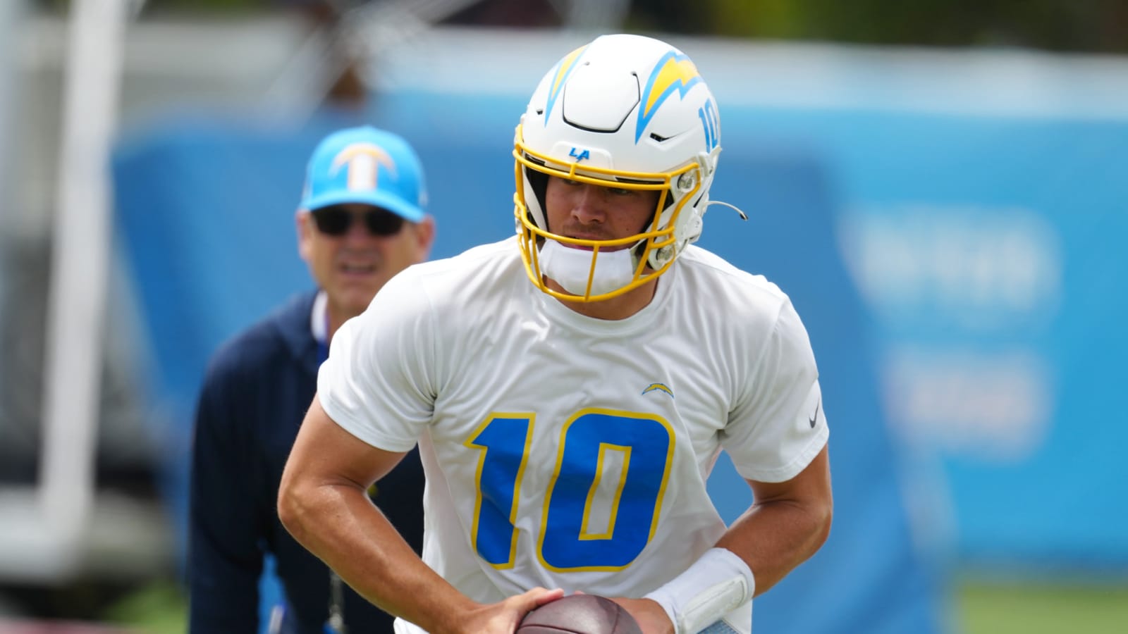 Chargers HC Jim Harbaugh provides update on Justin Herbert