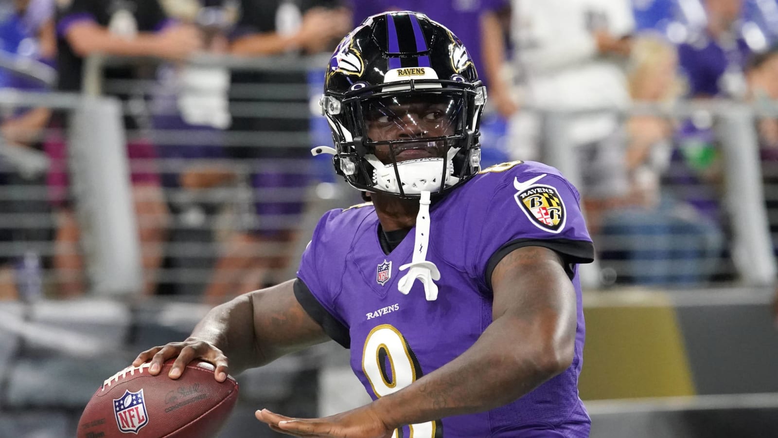 Ravens' Lamar Jackson practices following non-COVID-19 illness