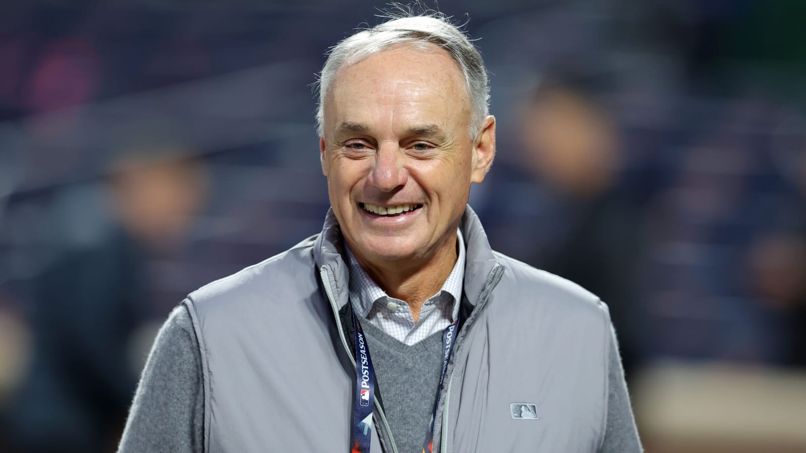 Rob Manfred deserves this World Series moment