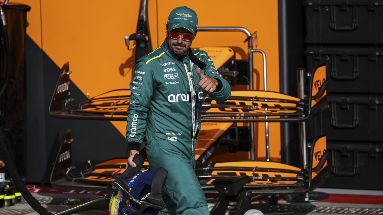 Watch: Fernando Alonso’s $4 million-worth Aston Martin Valkyrie breaks down in Monza