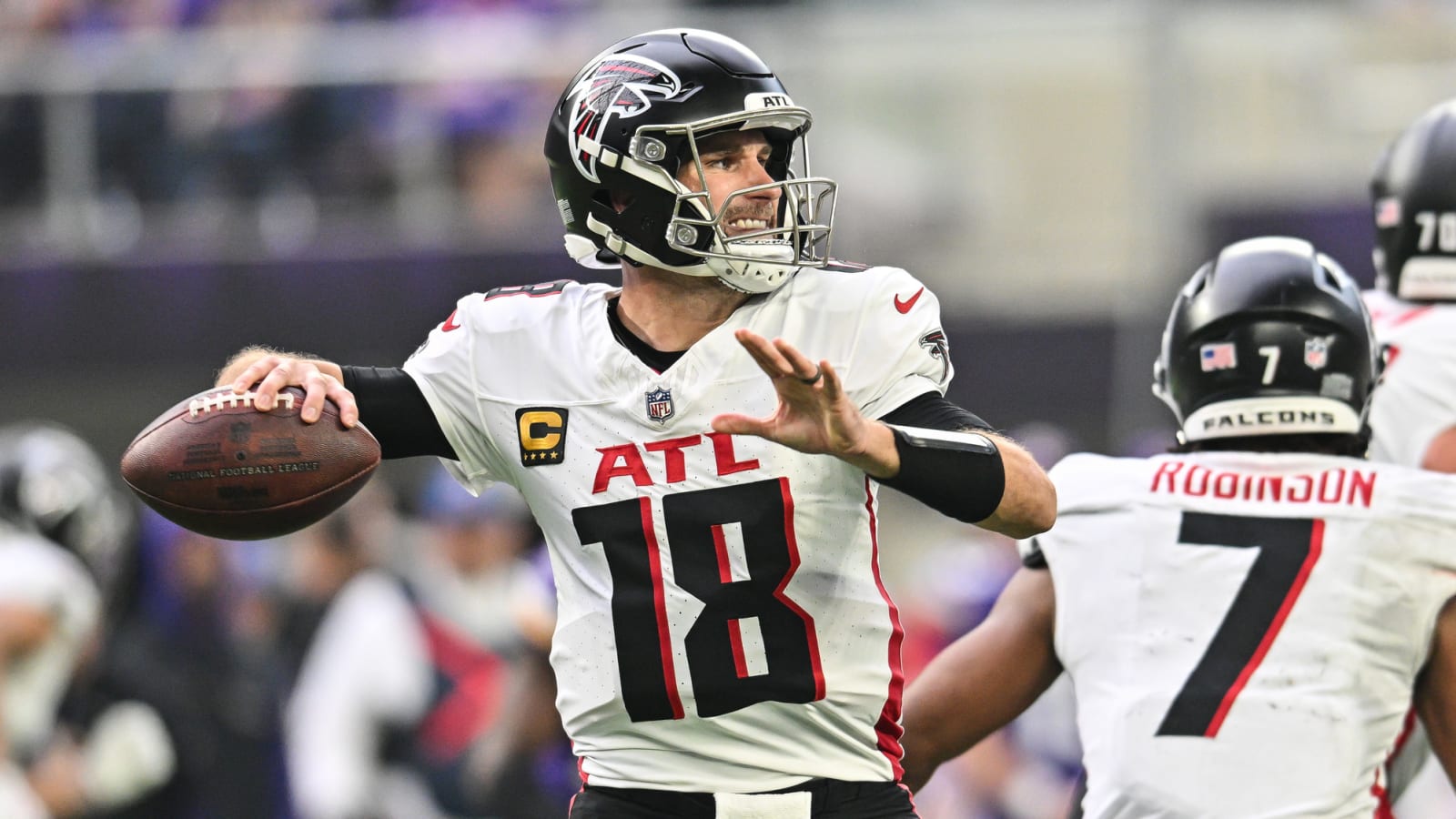 Falcons coach addresses questions about benching Kirk Cousins