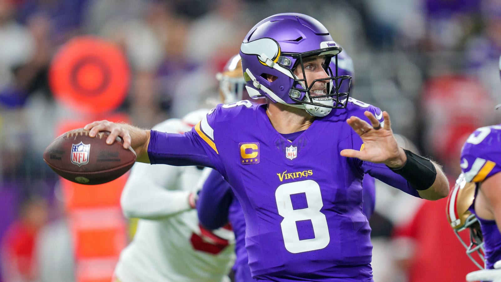 Kirk Cousins reacts to Vikings’ thrilling win