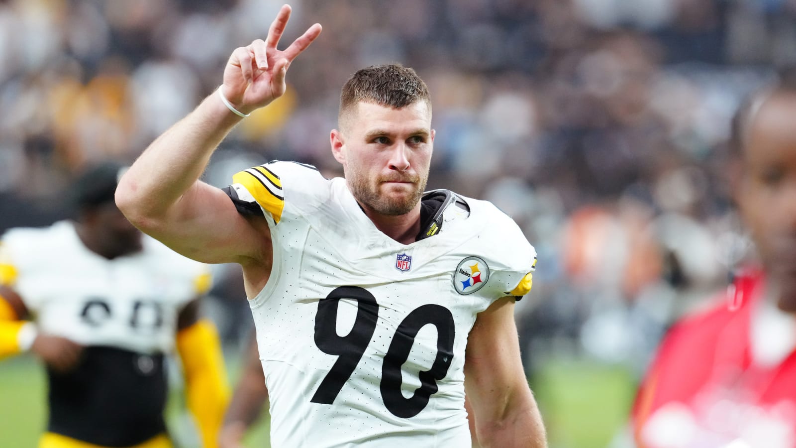 Steelers&#39; Broderick Jones Tells Hilarious Story About TJ Watt’s Week 1 Speech