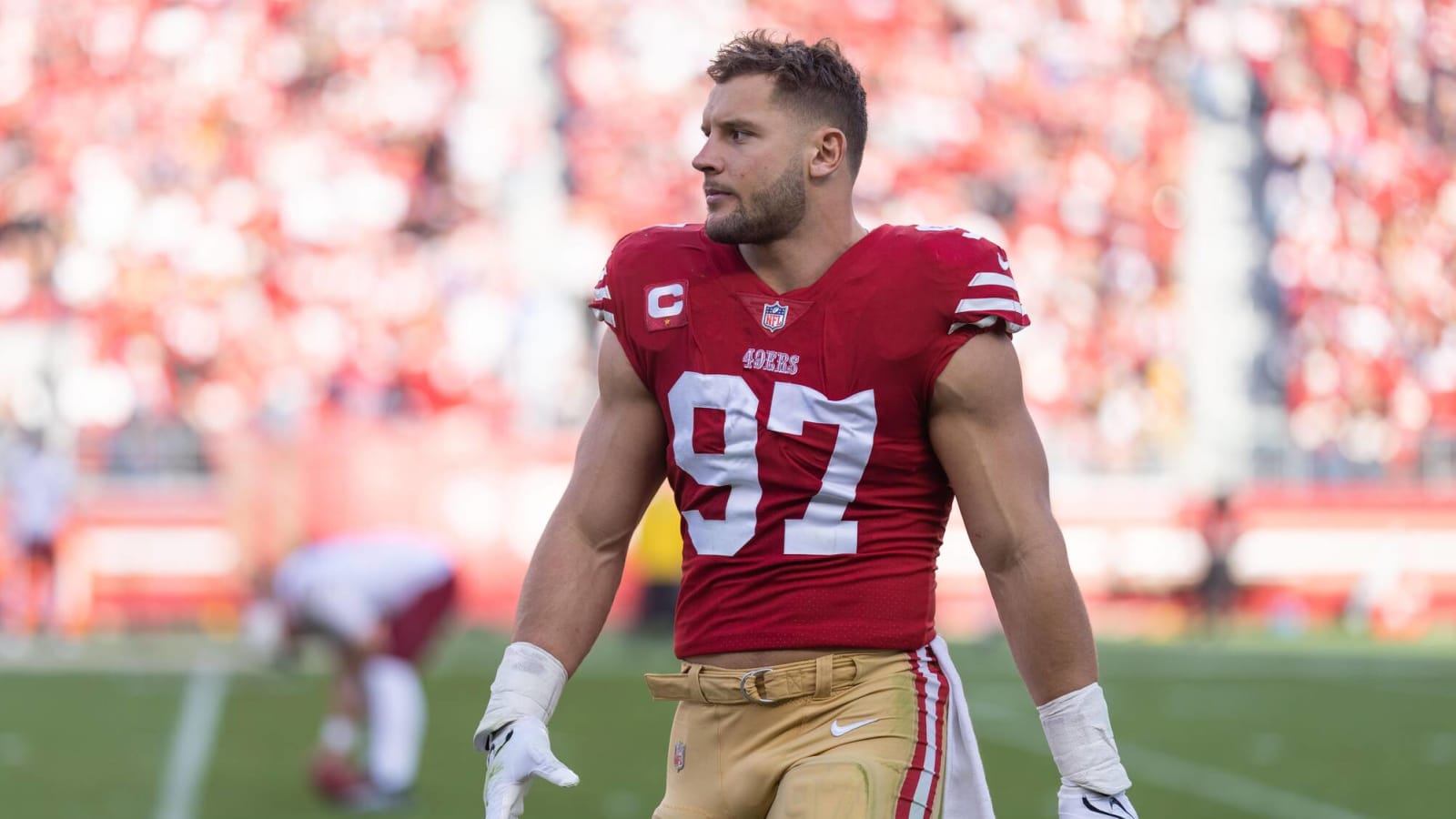 Frelund projects 49ers&#39; Nick Bosa to lead NFL in sacks again