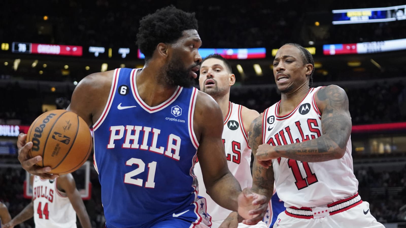 Joel Embiid trolls Bulls with Aaron Rodgers reference on social media