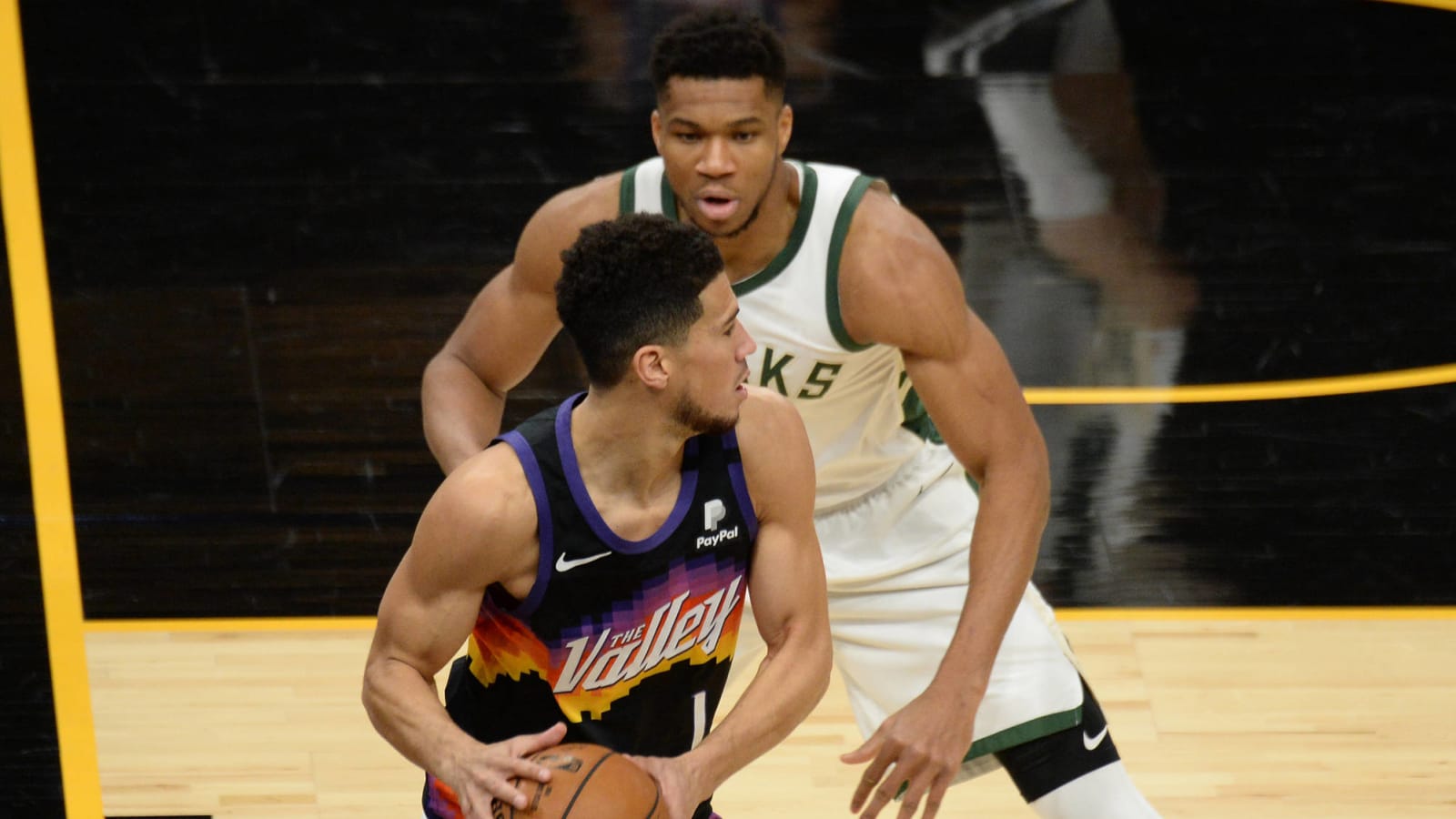 Booker relieved Antetokounmpo settled for last-second jumper