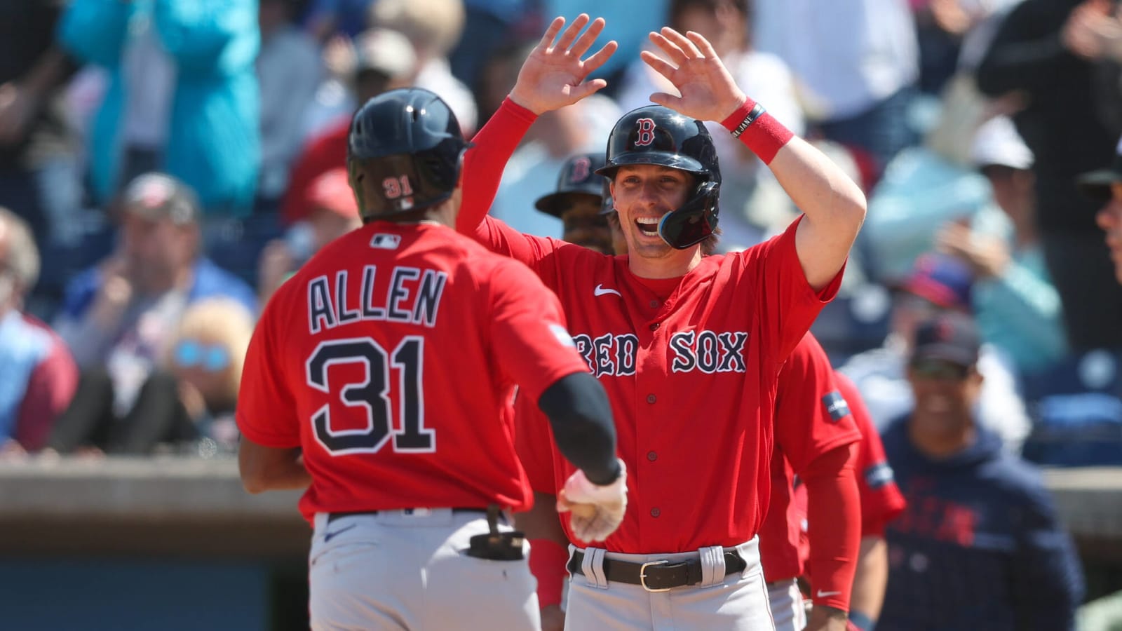 Greg Allen hits grand slam, Brayan Bello fans 3 in spring debut as Red Sox come back to defeat Phillies, 9-5