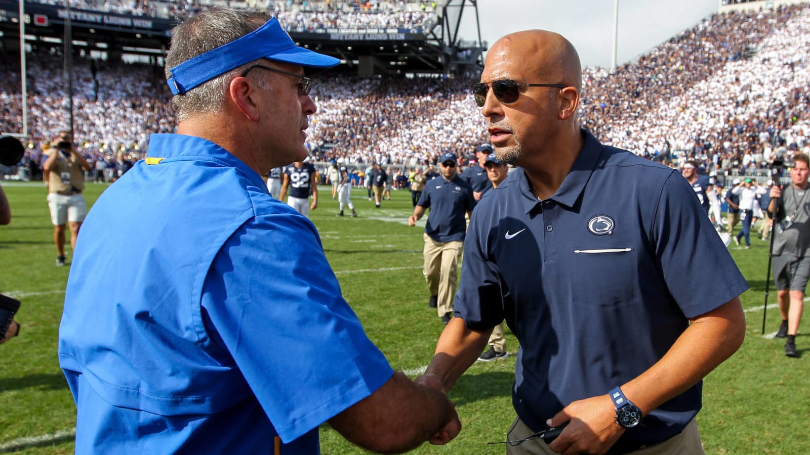 Pitt's Narduzzi defends Penn State's Franklin over controversy