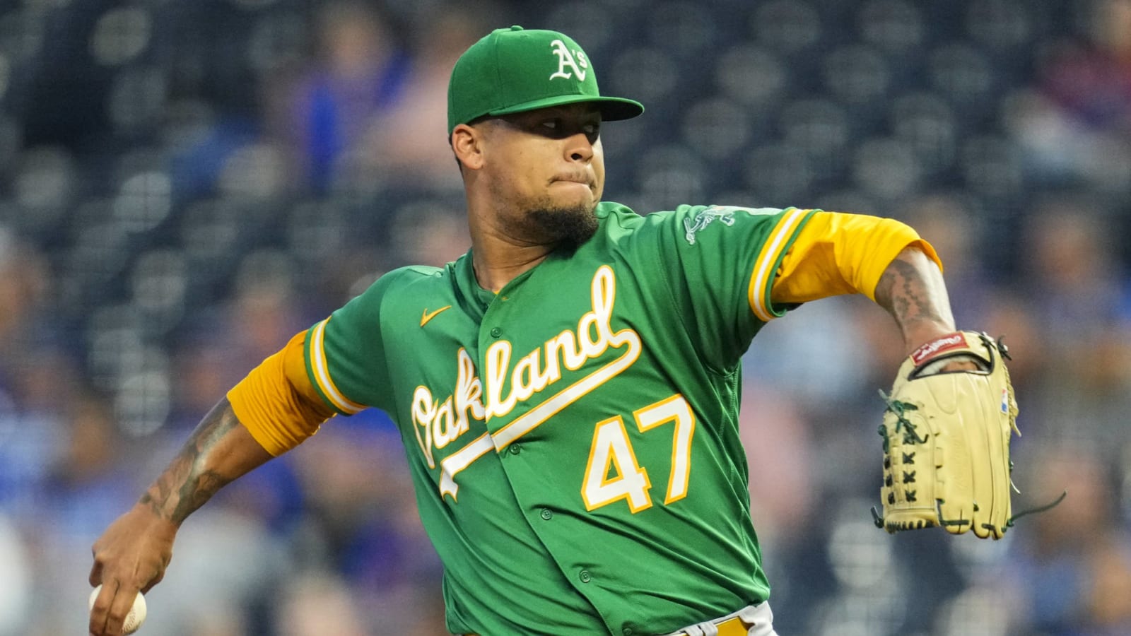 A's open to trade inquiries about top starting pitchers