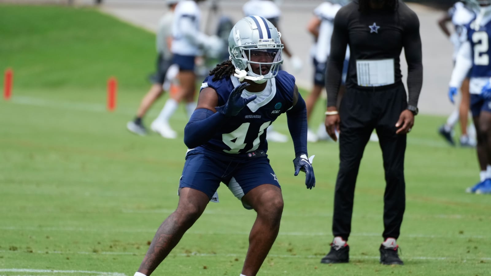 Cowboys rookie Caelen Carson catches eyes in training camp
