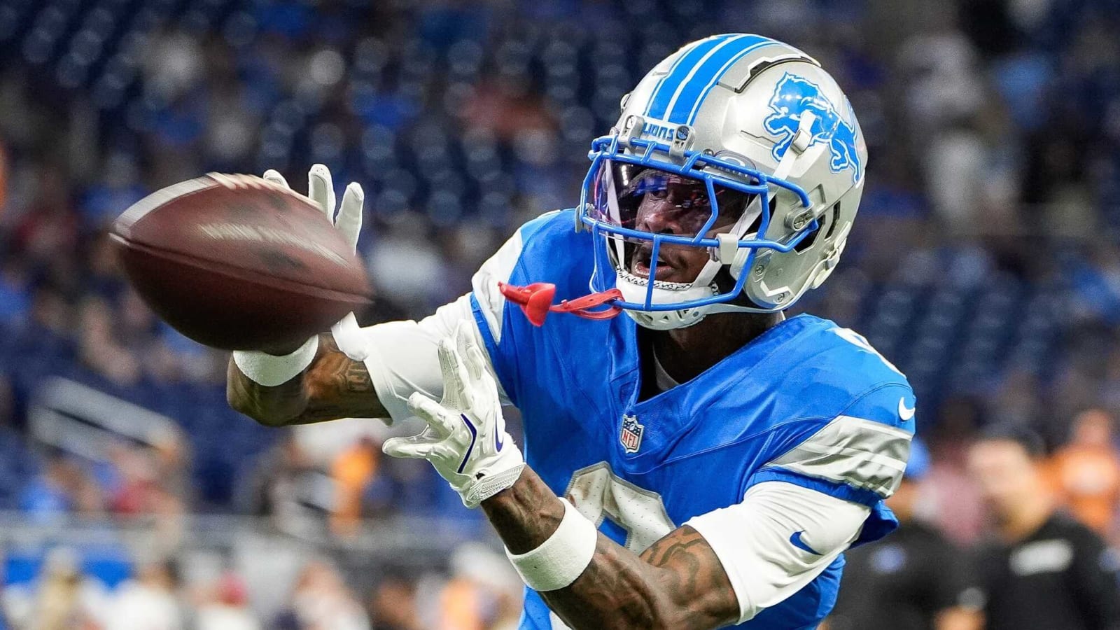 Lions WR Jameson Williams Reinstated From Suspension