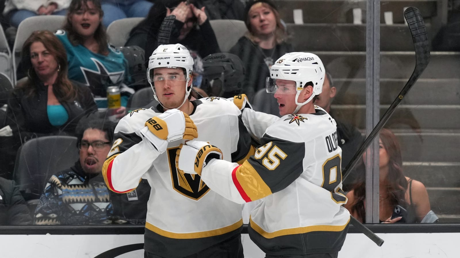 Golden Knights continue dominance against Sharks, win 4-2