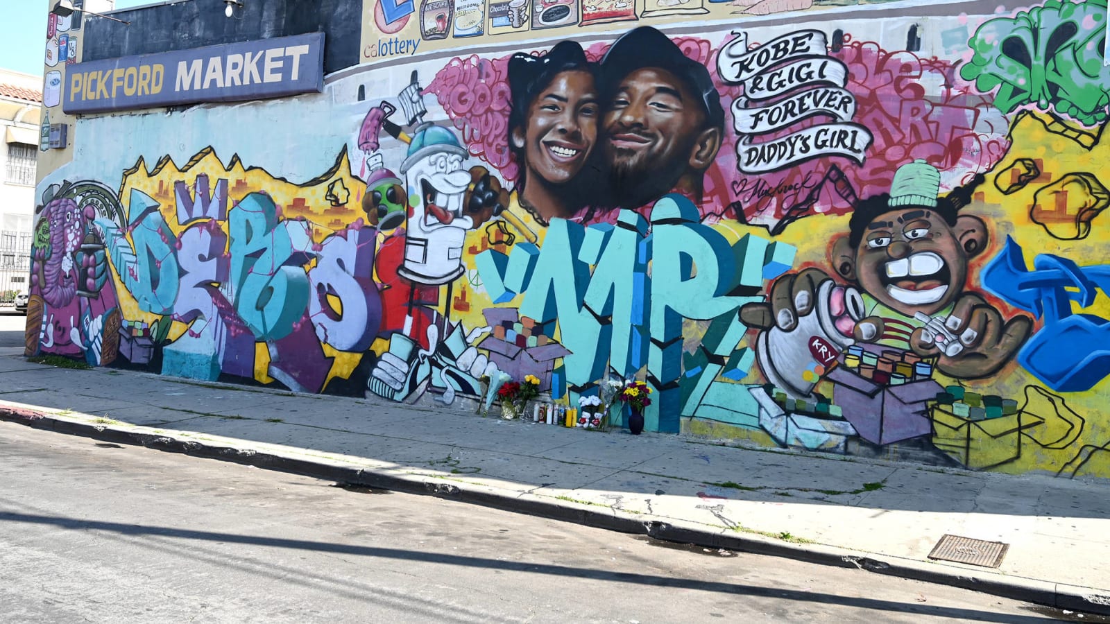 Vanessa Bryant thankful Kobe murals in L.A. remain untouched by protesters