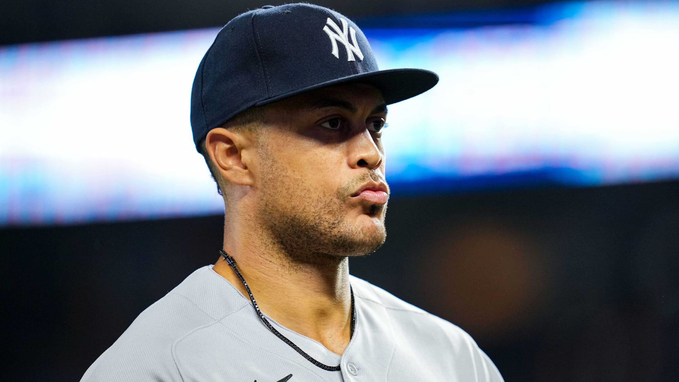 Yankees place Giancarlo Stanton on 10-day IL, recall Tim Lo women's yankees  jersey castro