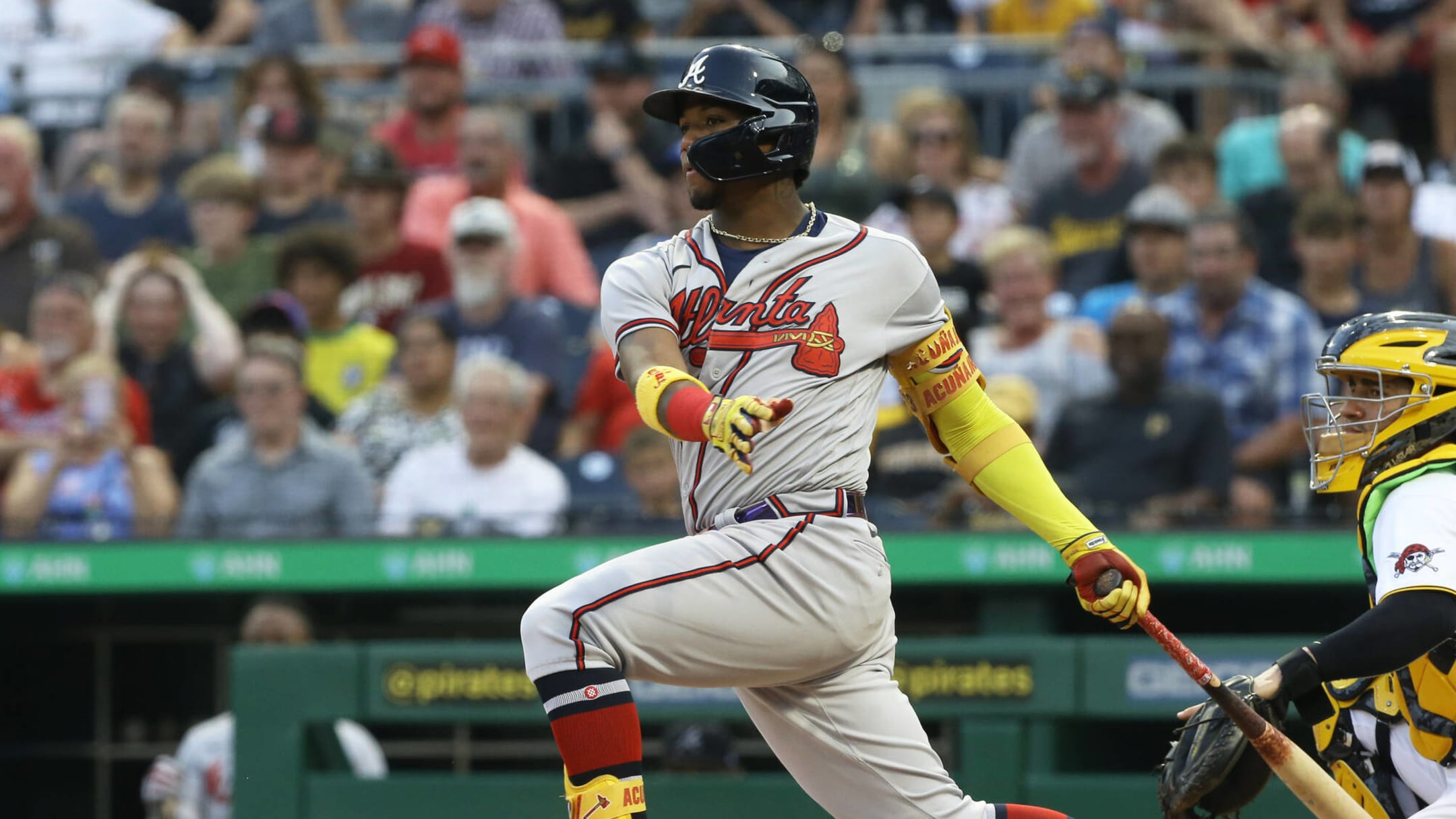 Atlanta Braves star Ronald Acuña Jr. makes baseball history just hours  after getting married in secret ceremony