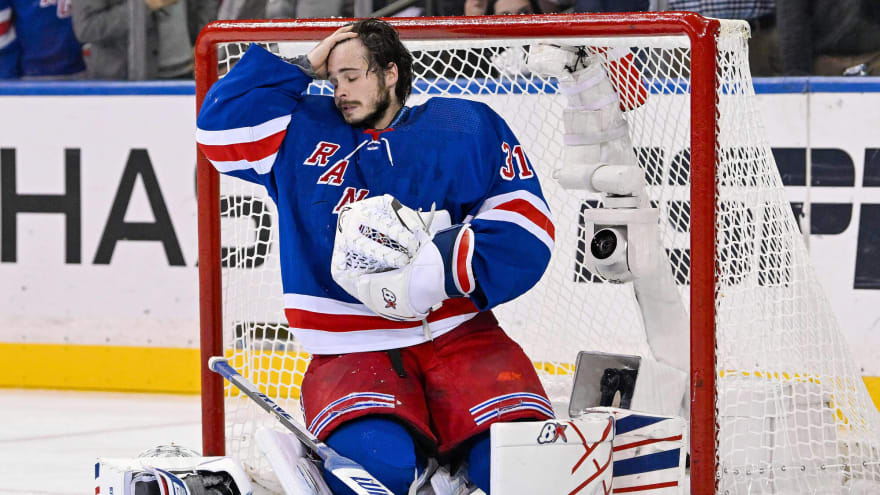 Rangers Letting Shesterkin Down Against Panthers