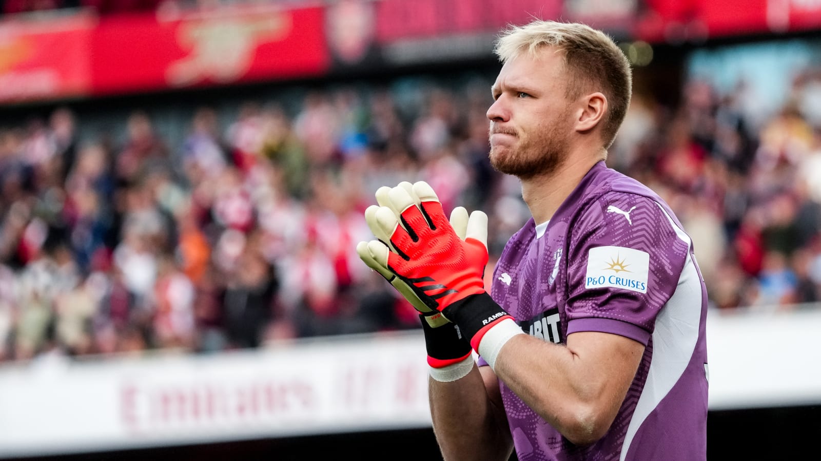 Arsenal fans reduced Aaron Ramsdale to tears yesterday