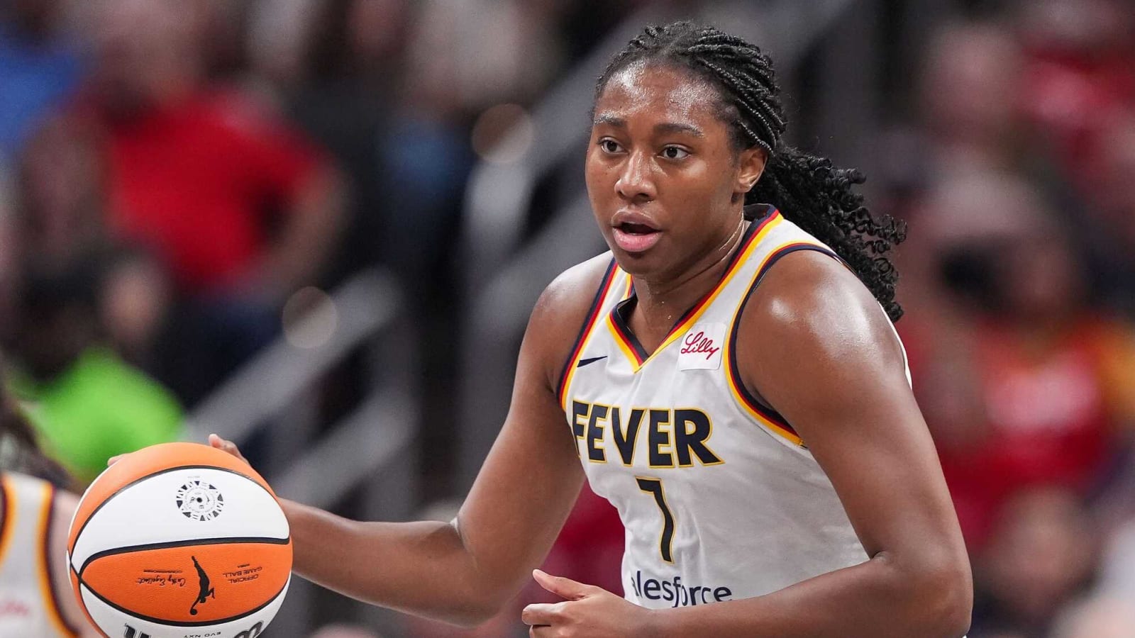Aliyah Boston Reacts to Fever’s Kelsey Mitchell Decision