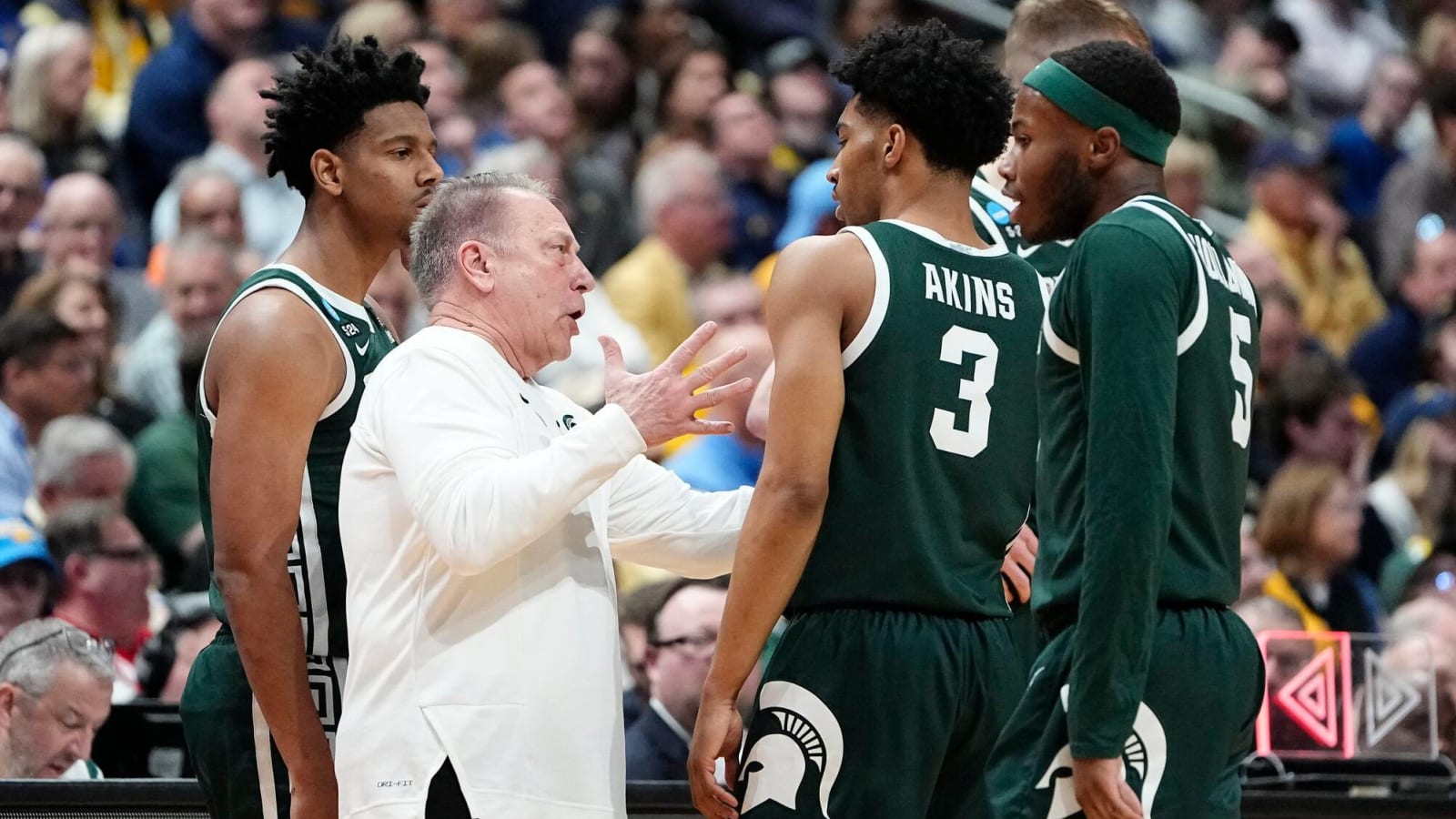 Tom Izzo has the jokes following Spartans' upset of Marquette