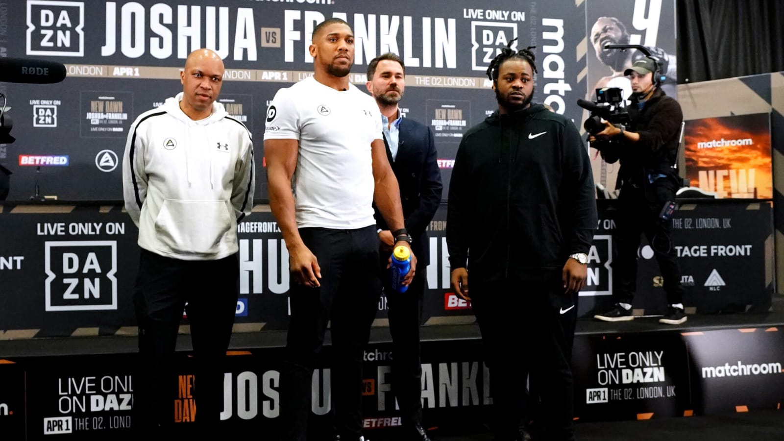 Anthony Joshua on Derrick James: ‘That’s My Guy If I’m In The States’