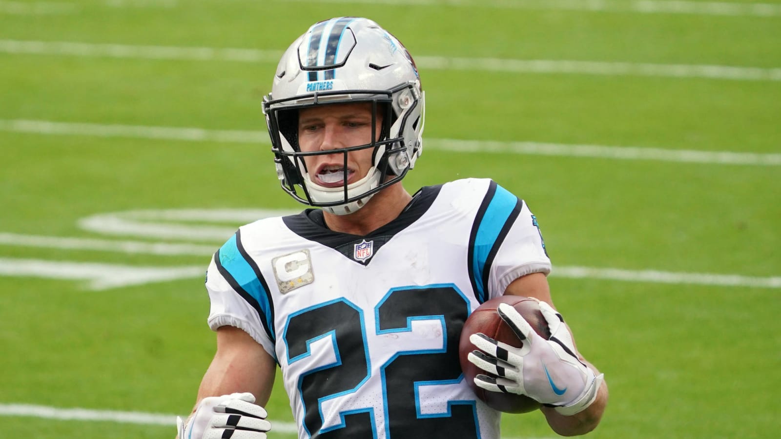 Panthers' McCaffrey limited in practice with quad injury