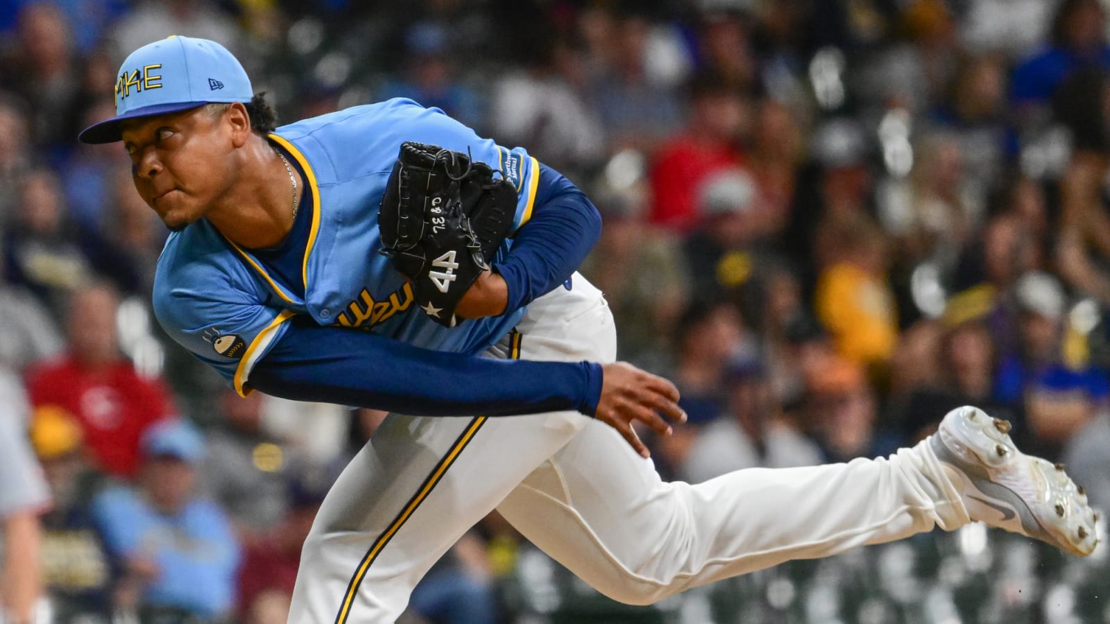 Reliever Elieser Hernandez elects free agency