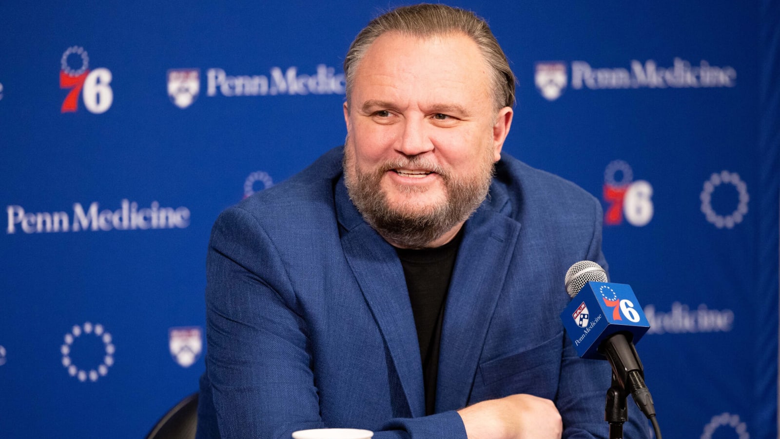76ers’ Daryl Morey comments on Paul George pursuit