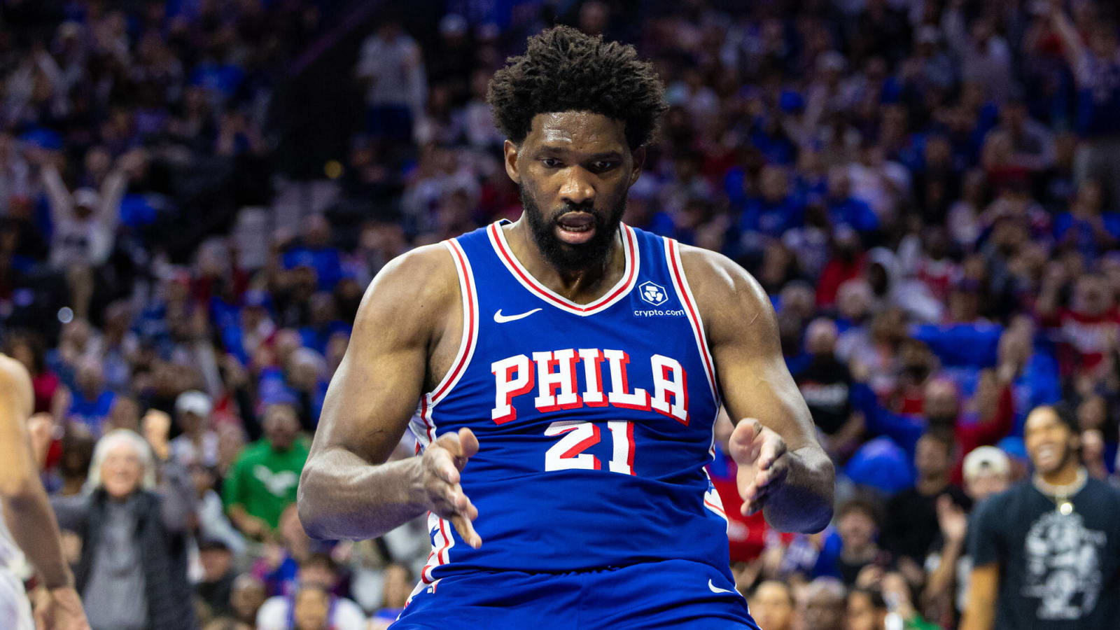 Triple H invites Joel Embiid to WrestleMania 40 after fine