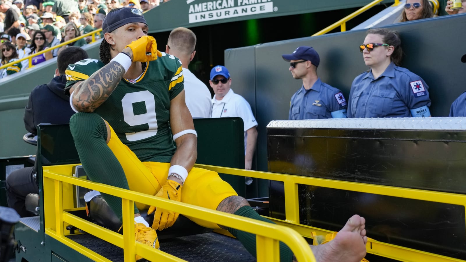 Report reveals extent of Christian Watson’s ankle injury