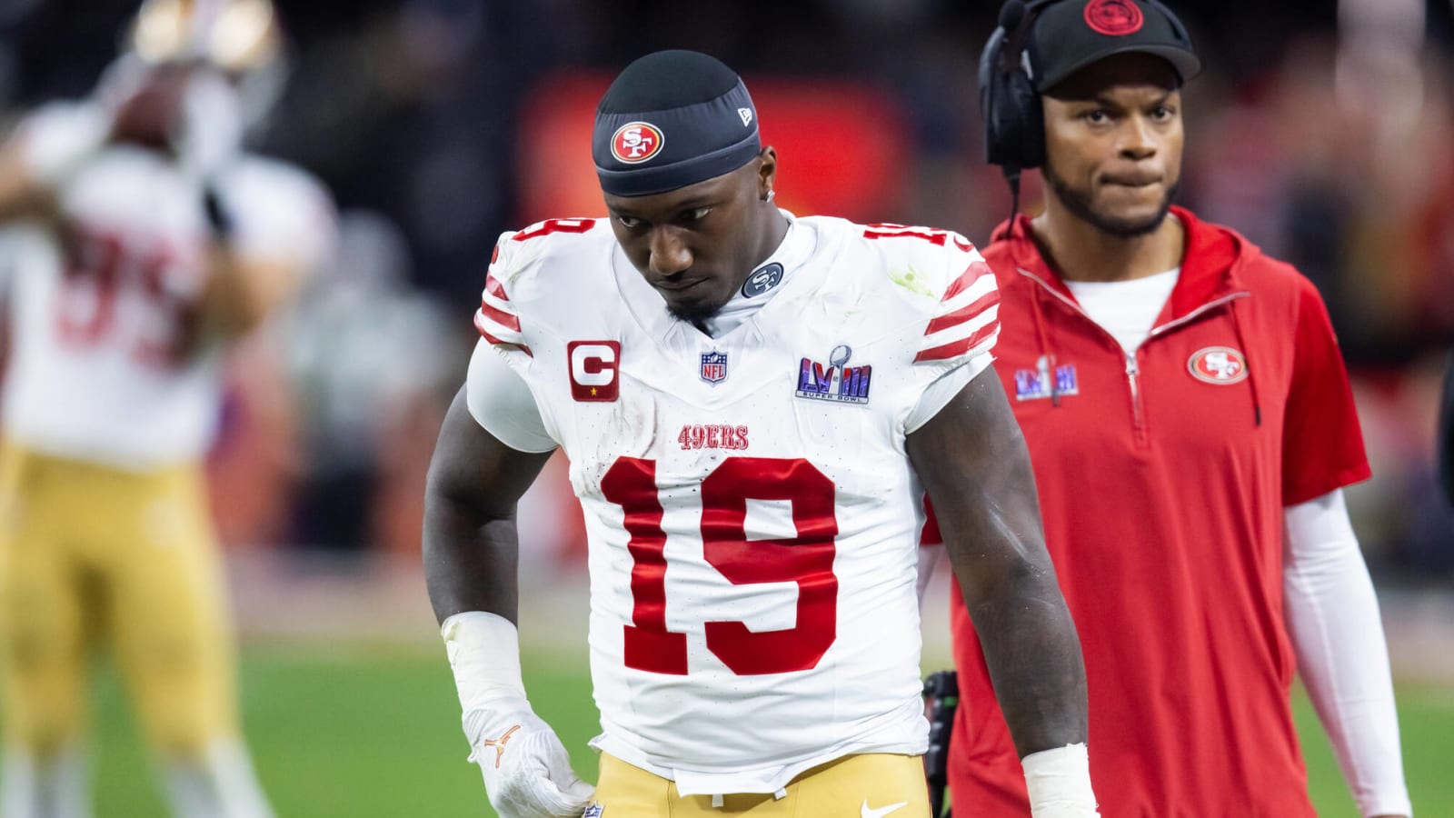 49ers WR Deebo Samuel safe from being traded...for now