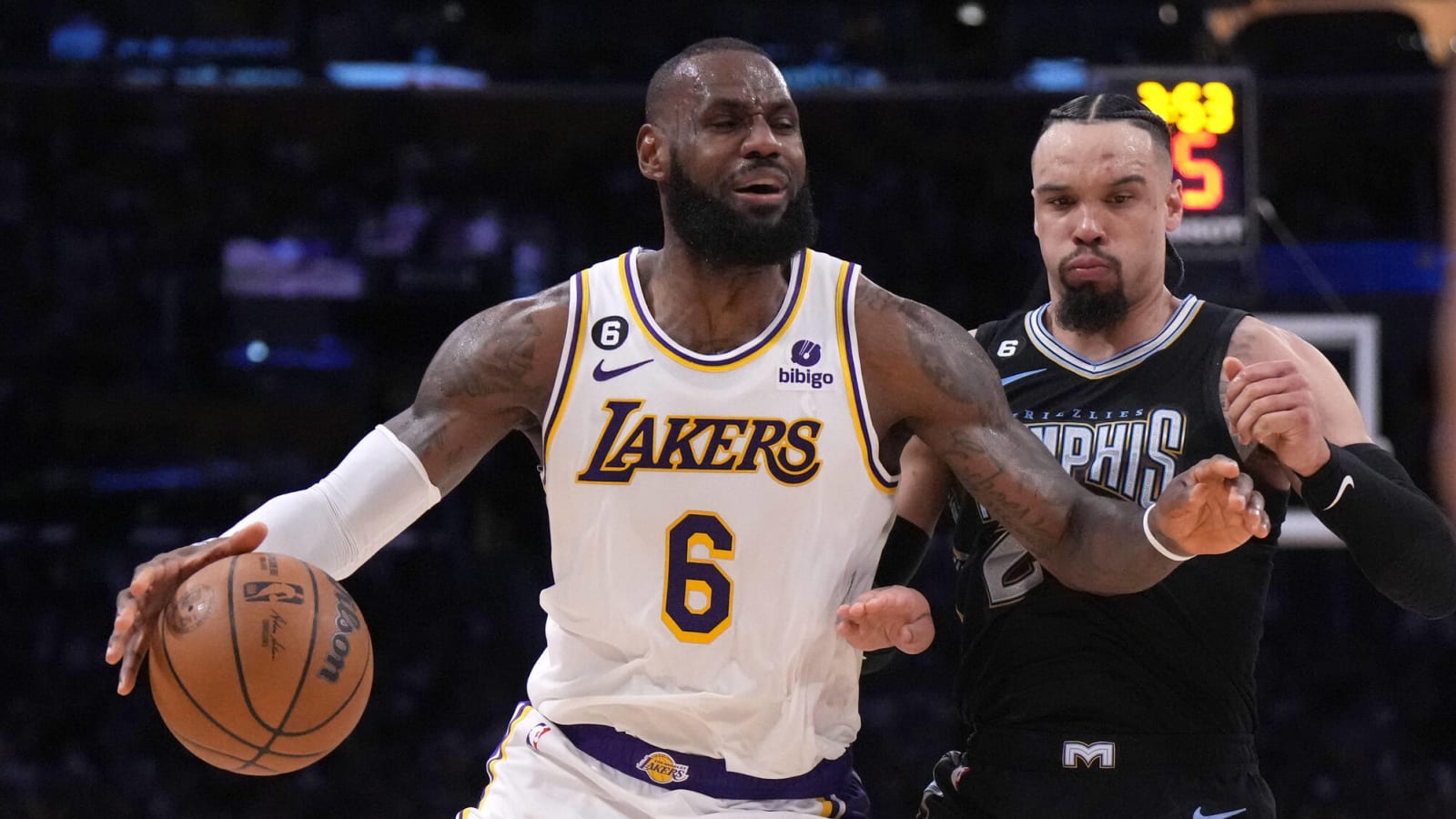 Watch: Dillon Brooks did WHAT to LeBron?