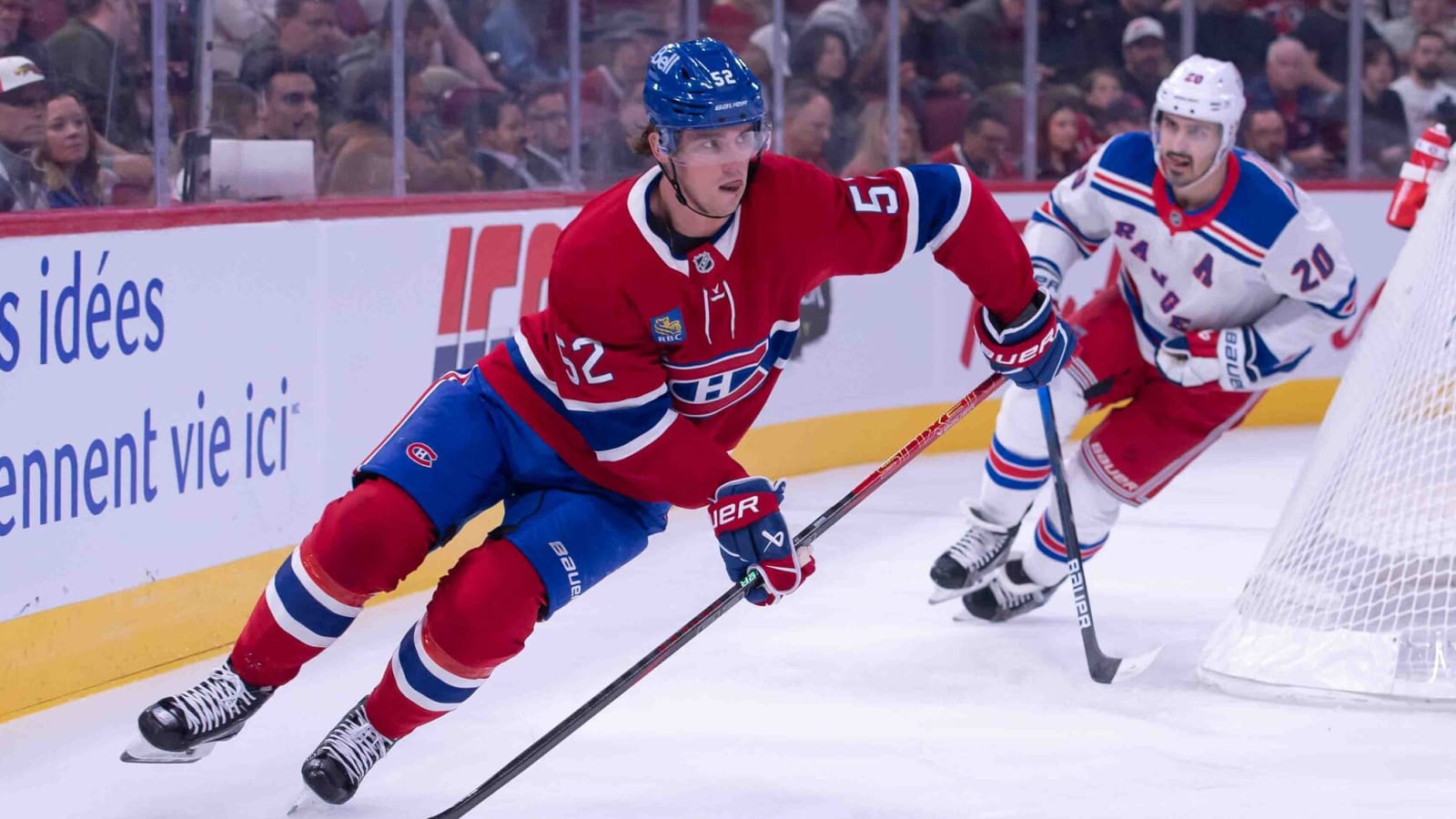 Canadiens’ Justin Barron Injured on Jacob Trouba Hit